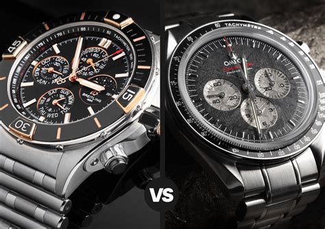 breitling vs omega watches